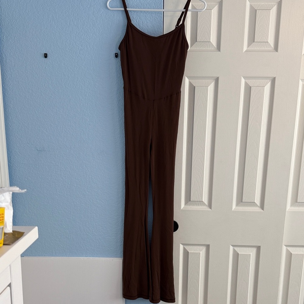 Aerie Chocolate Brown Jumpsuit